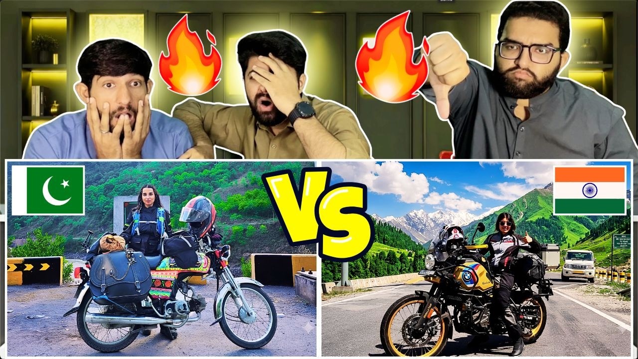 Solo Female Bikers In India vs Pakistan 😲 Who Has The Better Riding Culture?