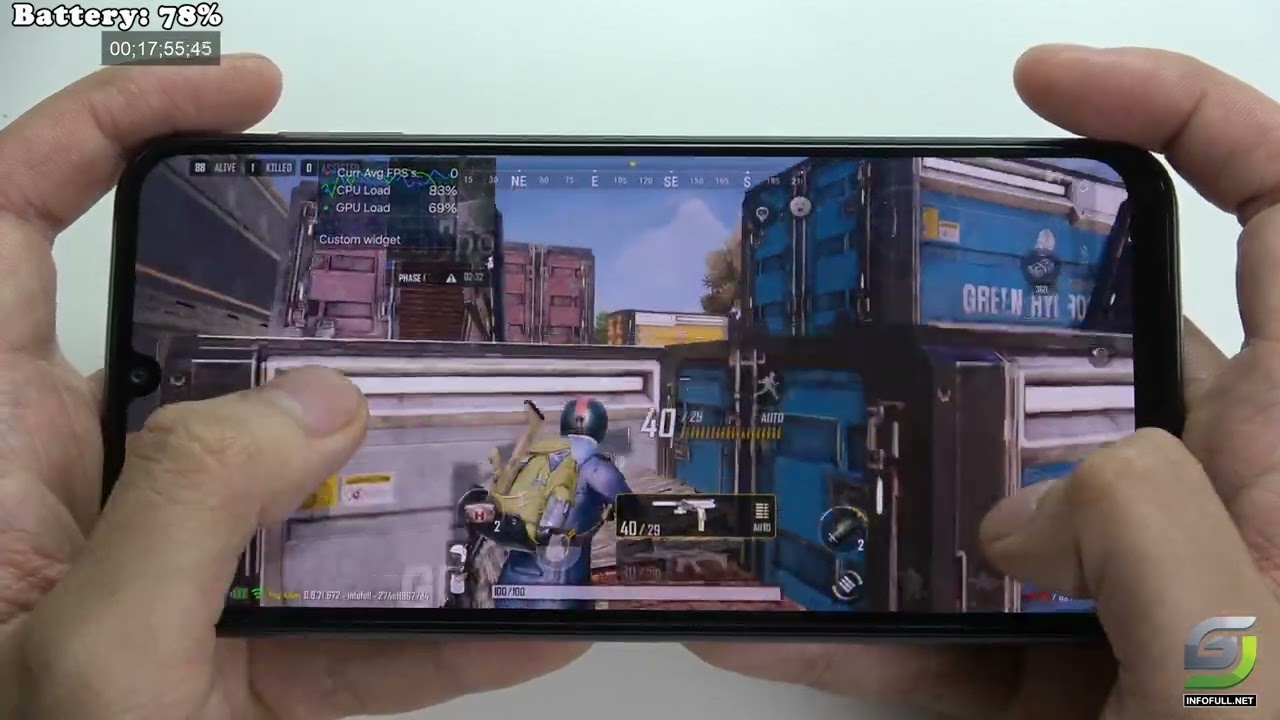 Samsung Galaxy M34 test game PUBG New State 2025 | Exynos 1280