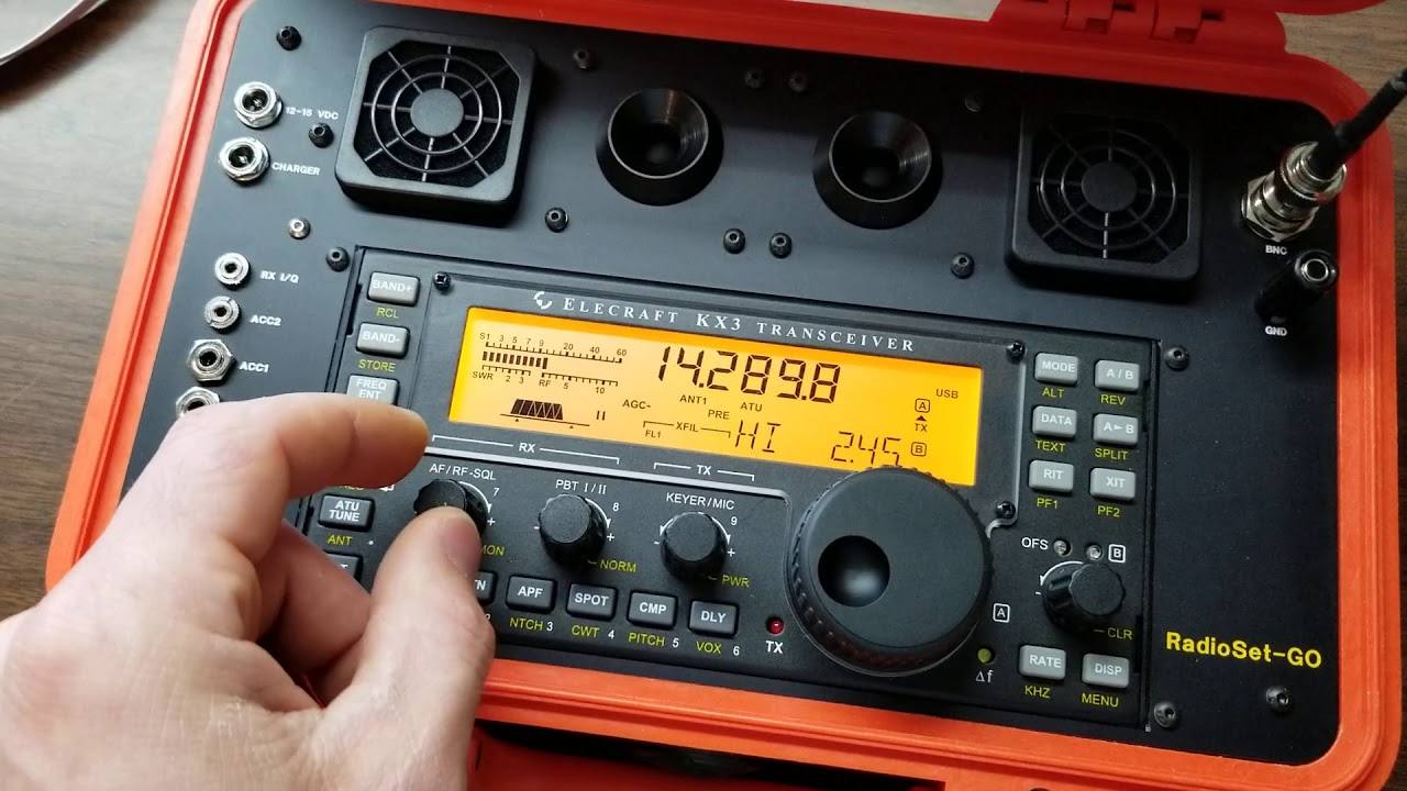 Elecraft KX3 retrofit by RadioSet-GO