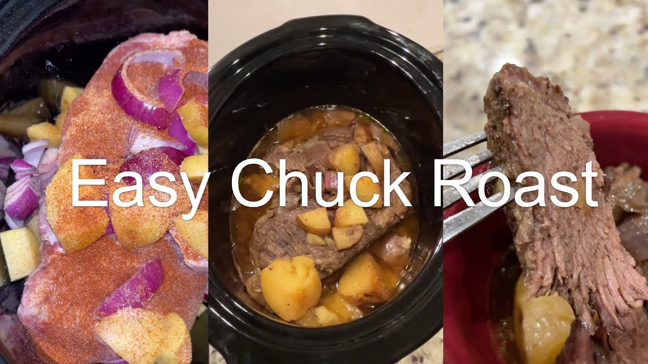 Easy Crockpot Chuck Roast