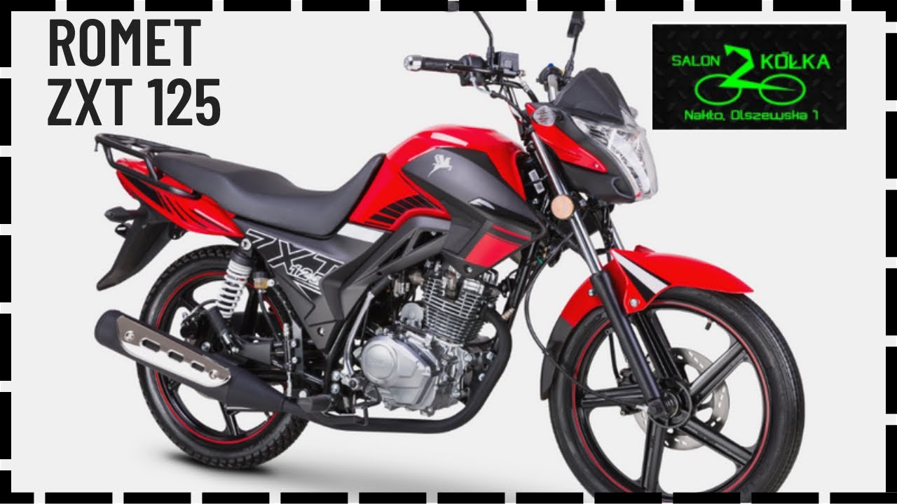 Мотоцикл Romet ZXT 125 - самый дешевый мотоцикл от Romet #salon2kolka