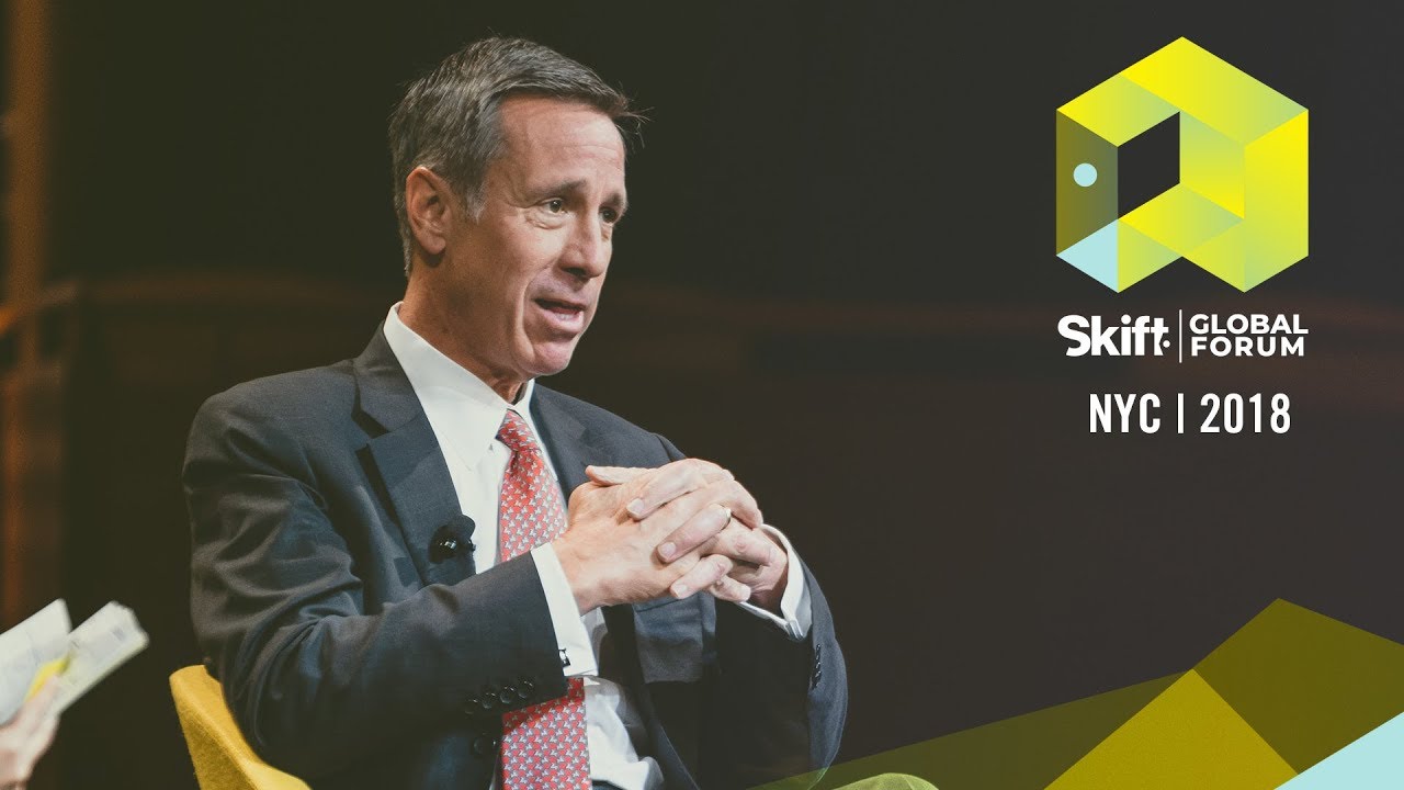 Marriott CEO Arne Sorenson at Skift Global Forum 2018