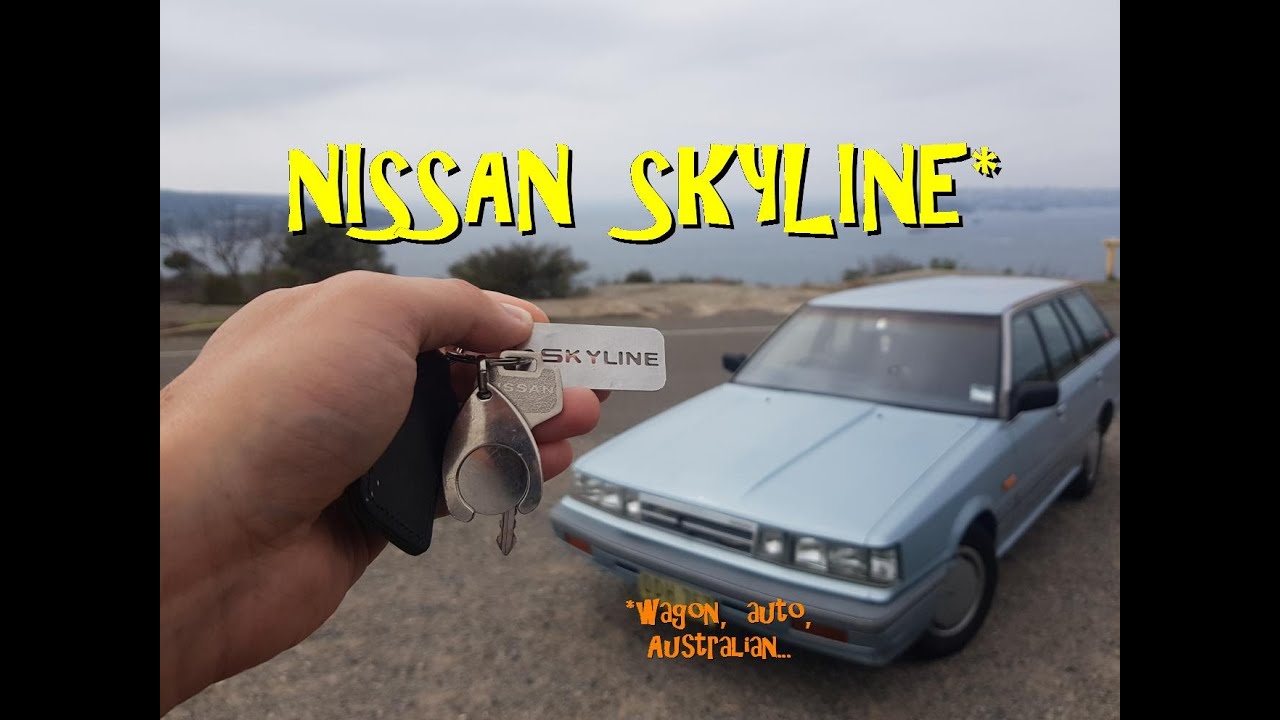 Nissan Skyline! RB action! Oh, it's an R31 Wagon...