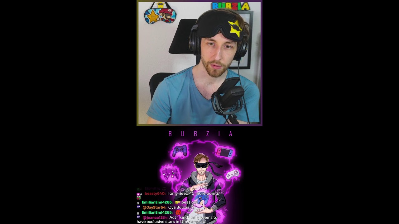BLINDFOLDED SM64 Speedruns and B3313! | VERTICAL STREAM #shorts