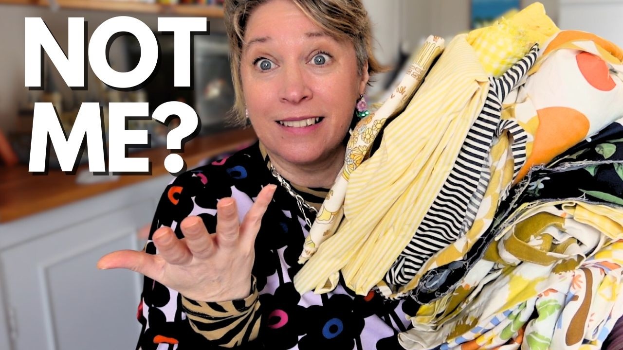Stash Shopping Fail? How I Saved My Yellow Project