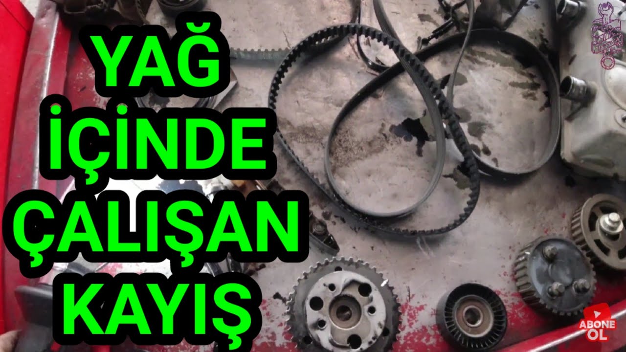 BOL YAĞ İÇİNDE ÇALIŞAN KAYIŞ  (Yağlı kayış ford connect 1.8 tdci)
