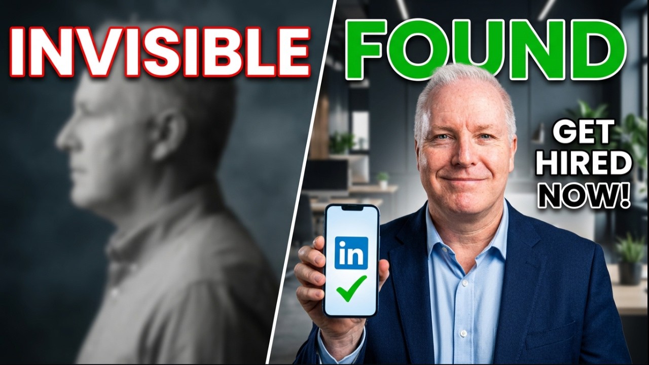 Is Your 50+ LinkedIn Profile Invisible? #linkedin #linkedintips #over50