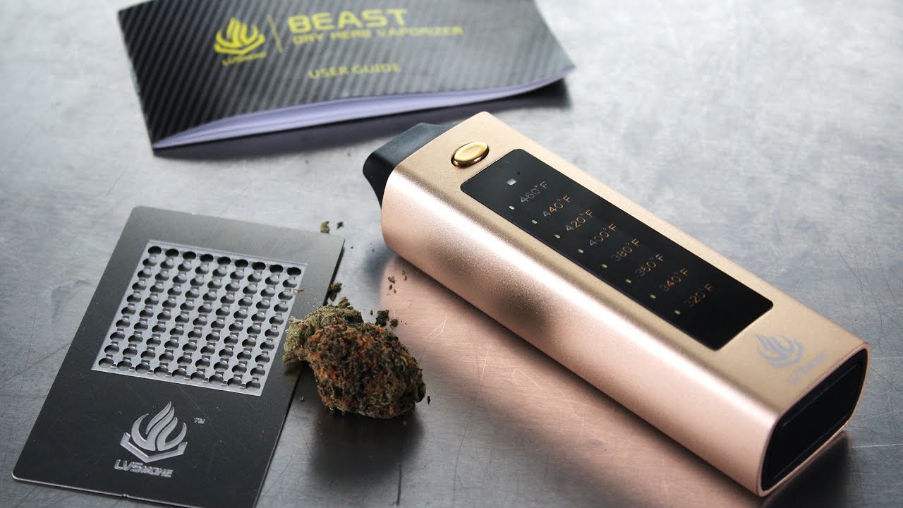 LVSmoke Beast Marijuana Vaporizer Unboxing, Usage & Review: Blazin' Gear Reviews