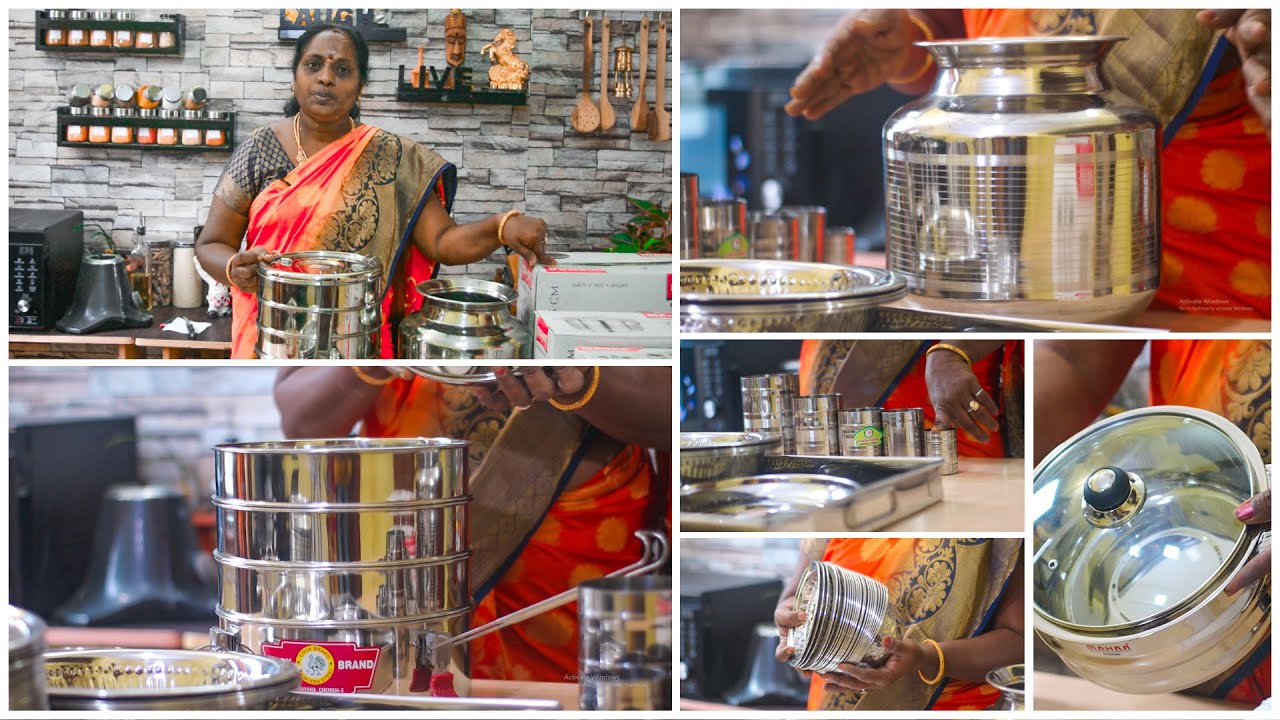நம் KITCHENகு வாங்கிய புது பாத்திரங்கள் |NEW KITCHEN VESSELS UNBOXING|AMMAVEETUSAMAYAL