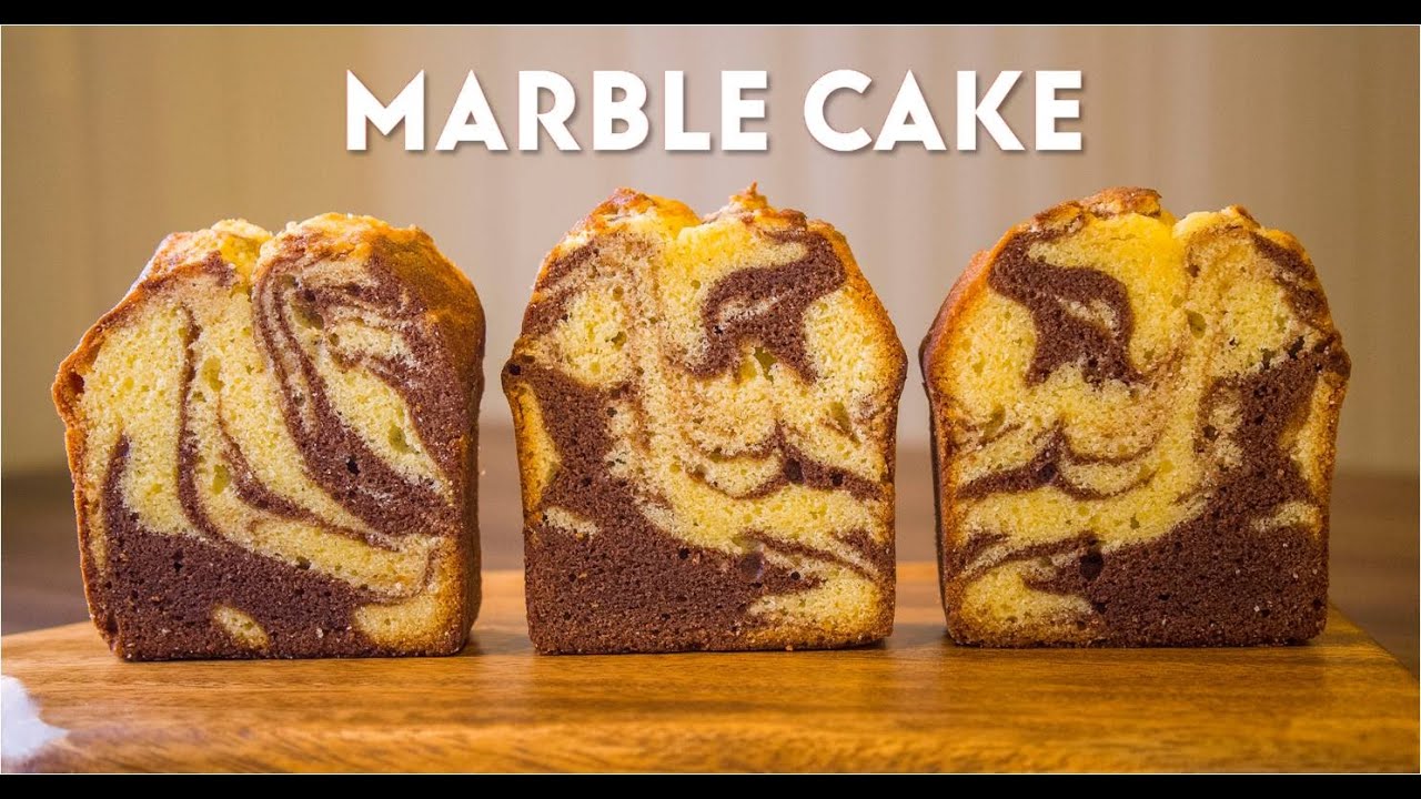 【お菓子作り】ココアのマーブルパウンドケーキの作り方 / Cocoa Marble Pound Cake Recipe【ASMR】