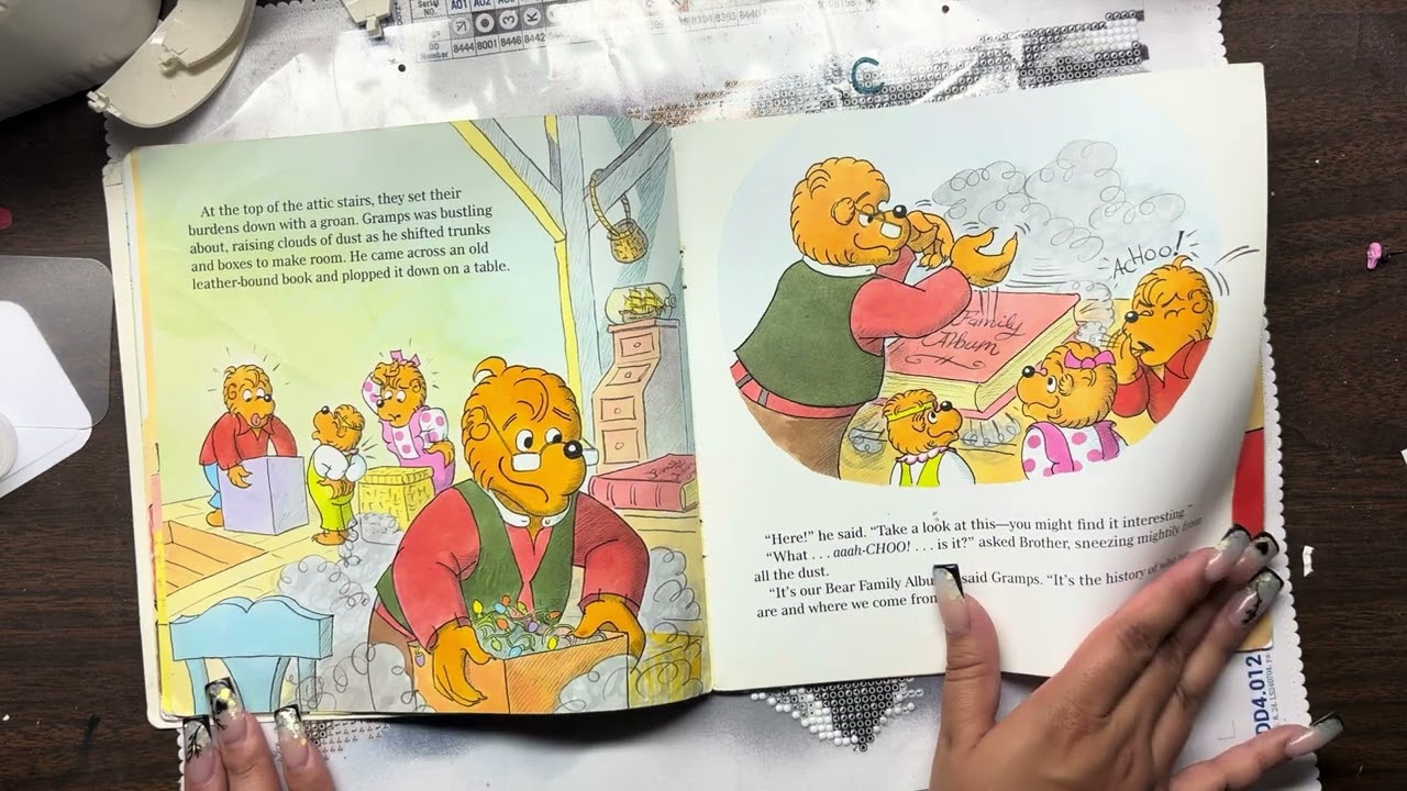 Большой семейный альбом медведей Беренштейна, чтение вслух