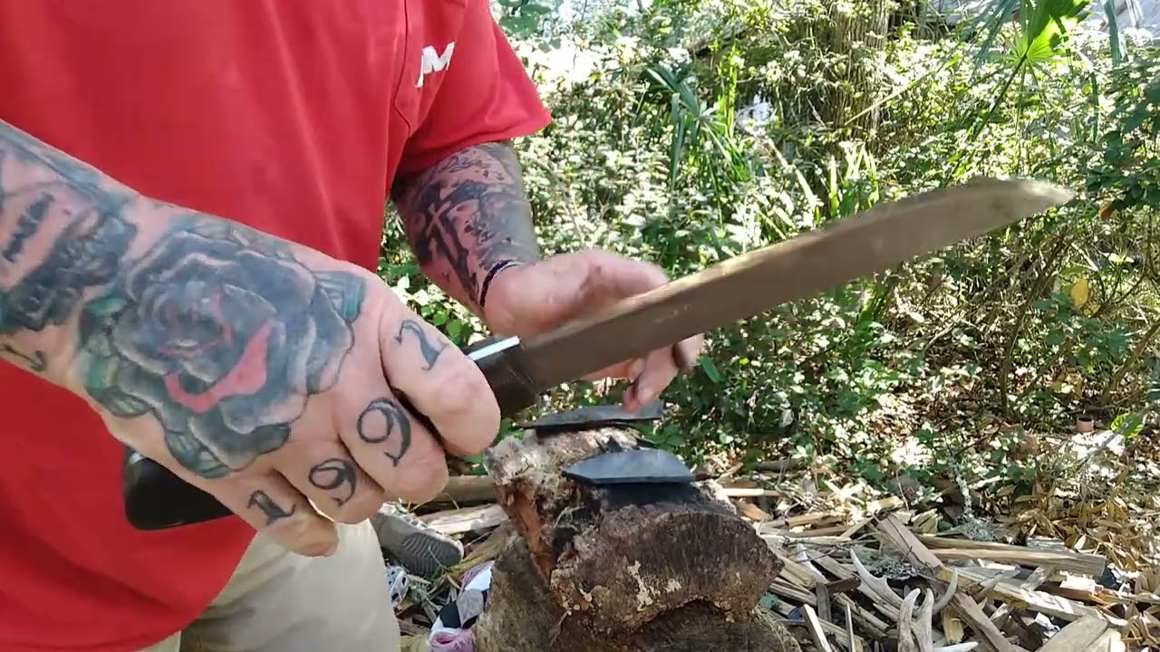 LT WRIGHT LAUKU!!! BEST BUTCHER KNIFE IN THE WORLD 🌎!! #knifereview #bushcraft