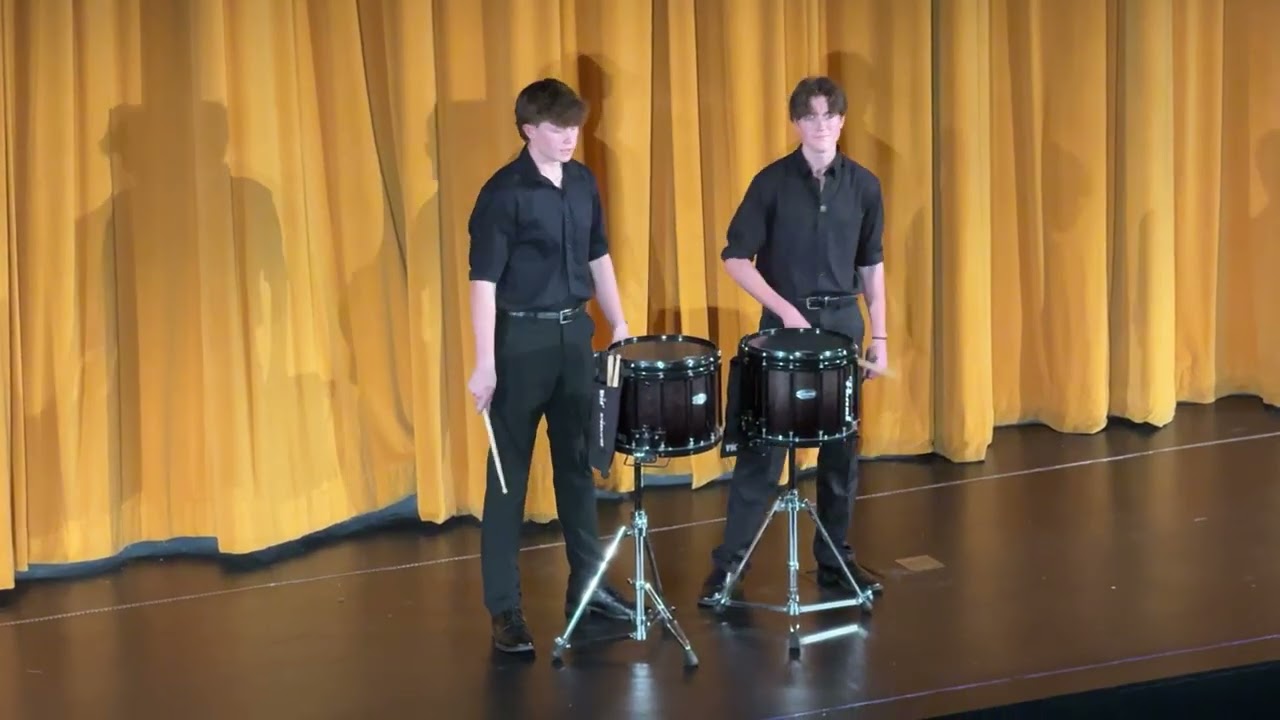 Night of Percussion 2026- Andrew and Elijah Snare Duet