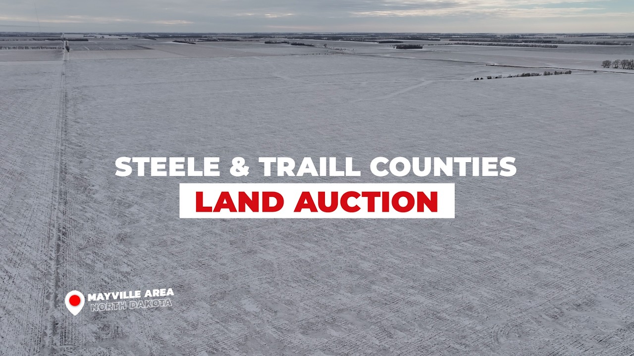 Edson & Margaret Larson Foundation ND Land Auction - Steele & Traill Counties - 3,089± Acres