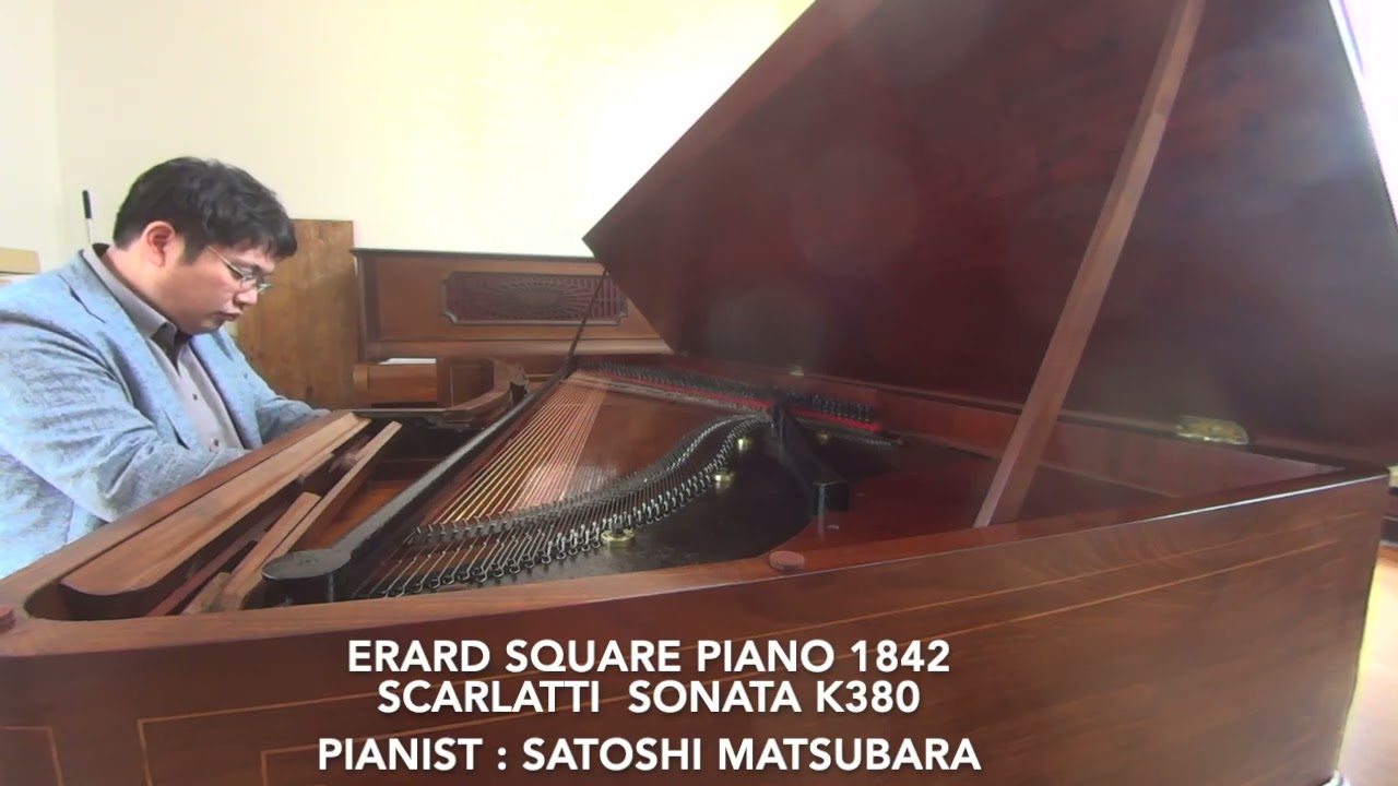 ERARD Square piano 1842 - Scarlatti Sonata K380