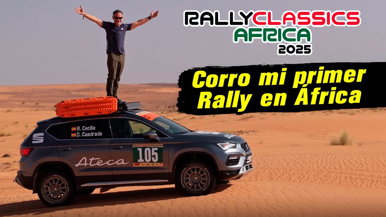 Corro por primera vez el Rally Classics Africa con un Seat Ateca ¡y casi gano!