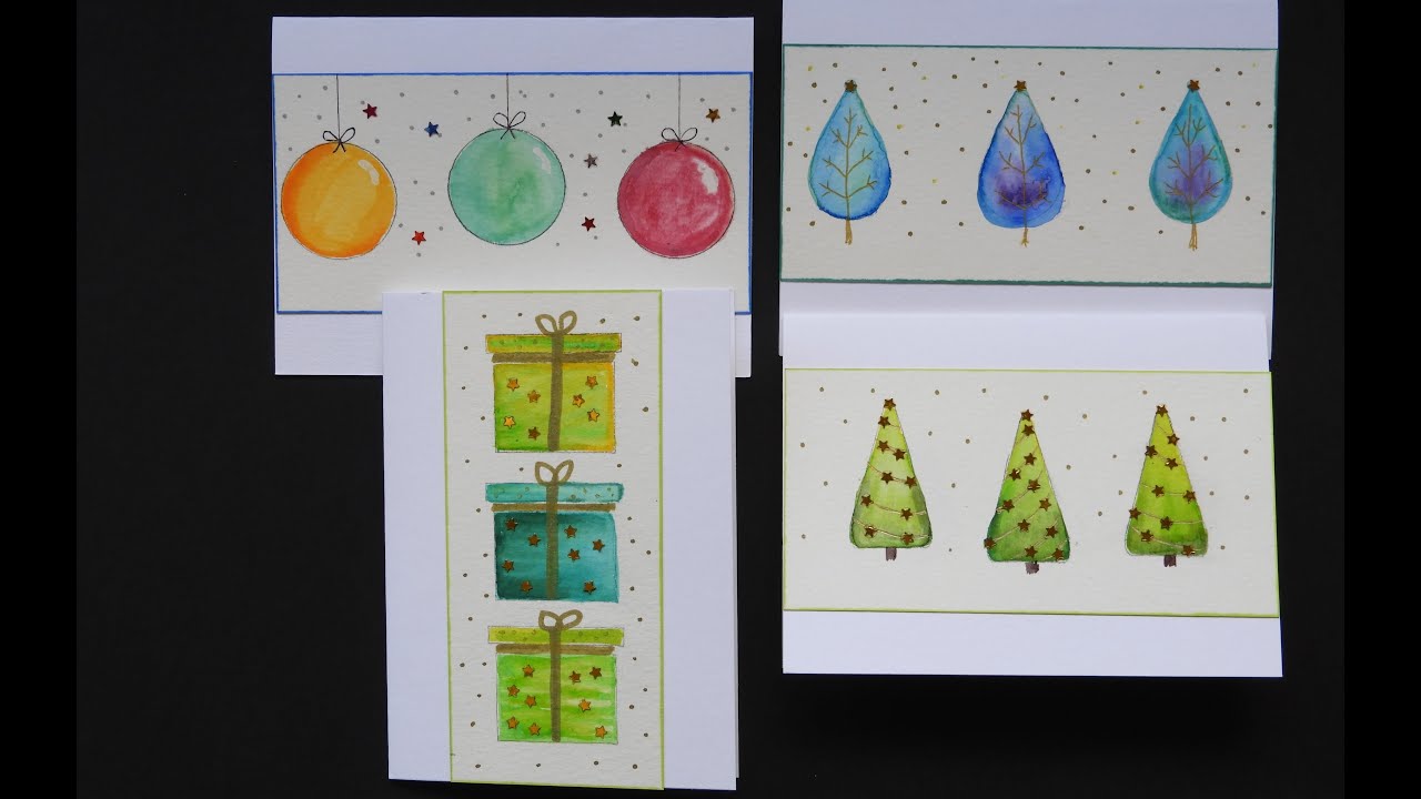 Watercolour Christmas Cards?