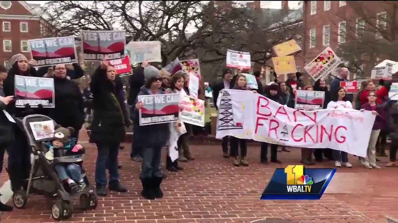 Video: Activists want permanent ban on fracking in Maryland