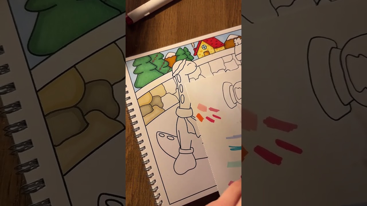 Piccola lezione sui pennarelli #tutorial #colorazione #disegno #art #ohuhu #markers  #bebilu #asmr
