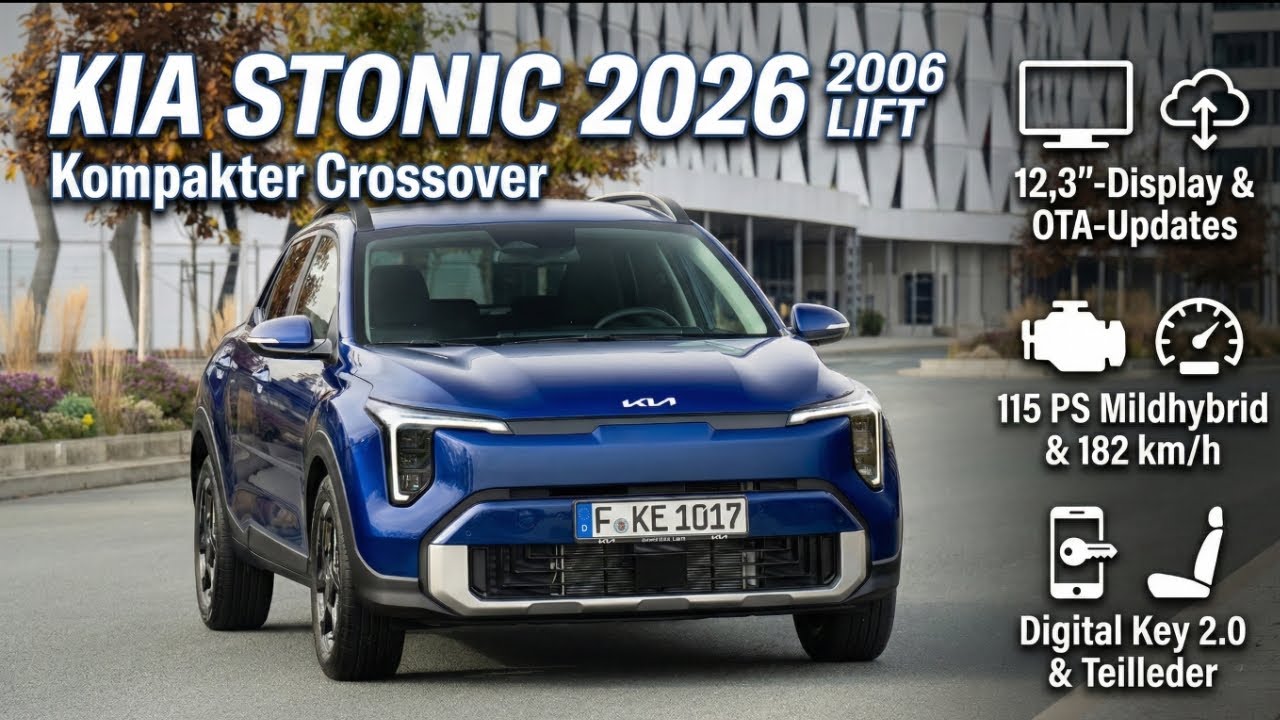 2026 Kia Stonic (Basismodell) mit 12,3