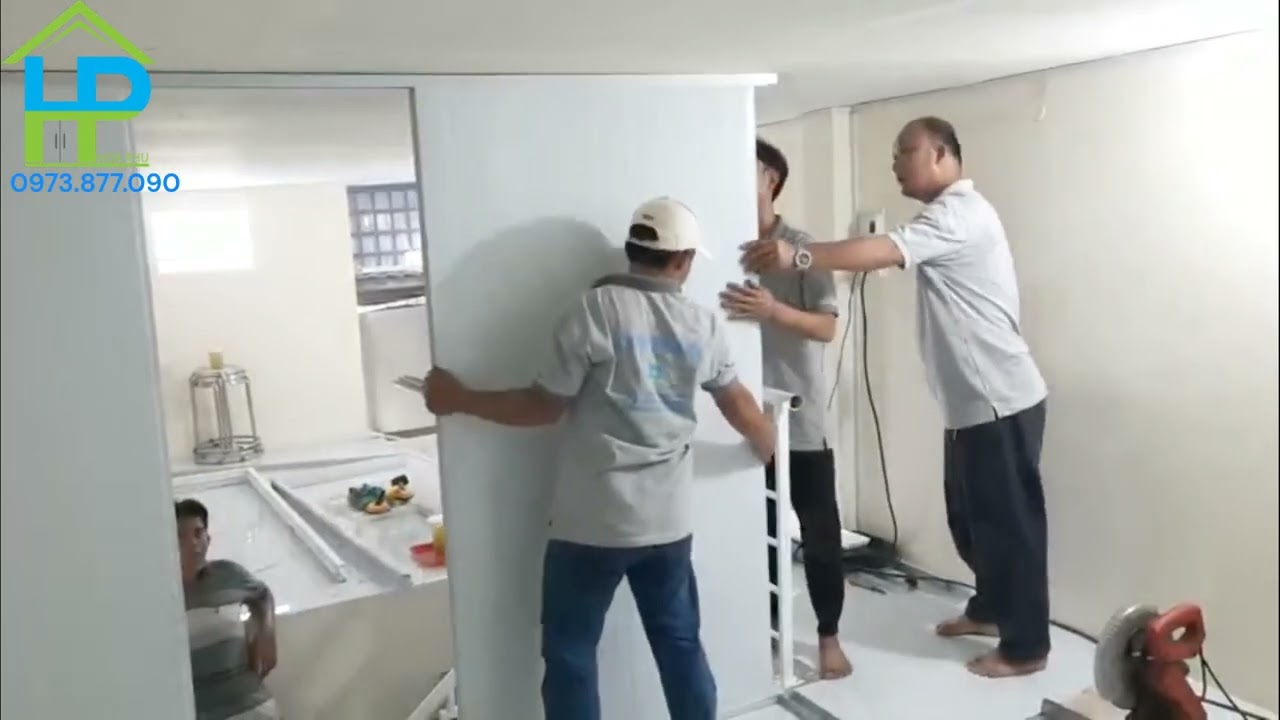 Hướng dẫn lắp đặt tấm panel lắp ghép tại công trình | cách nhiệt Hòa Phú