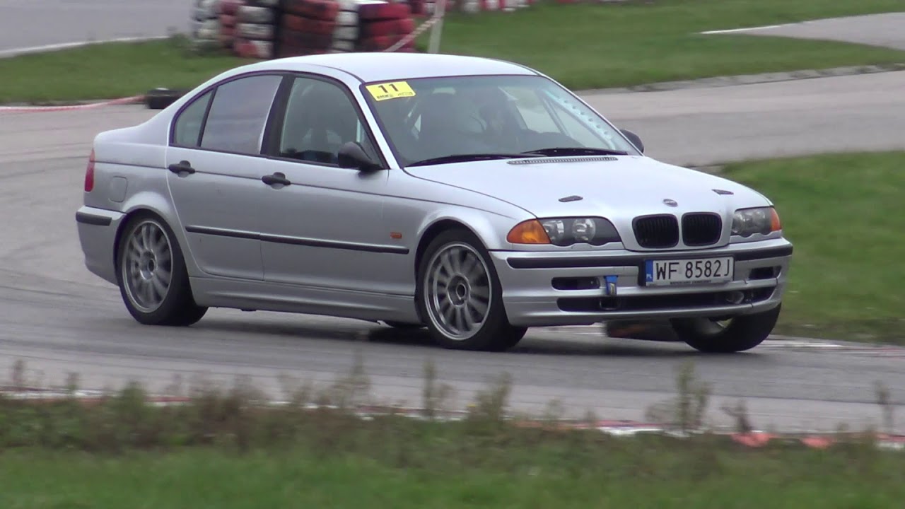 SZYMON GRODZKI - BMW E46 328i - Finałowa 7 Runda AB CUP i BMW-Challenge  Tor Kielce 14-10-2017