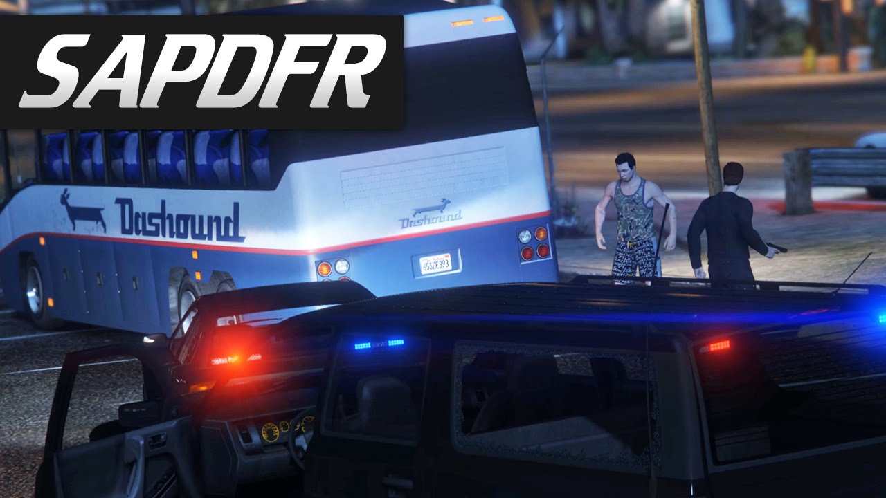 SAPDFR E53 — Можно ли остановить угнанный автобус? | Хорект бежит