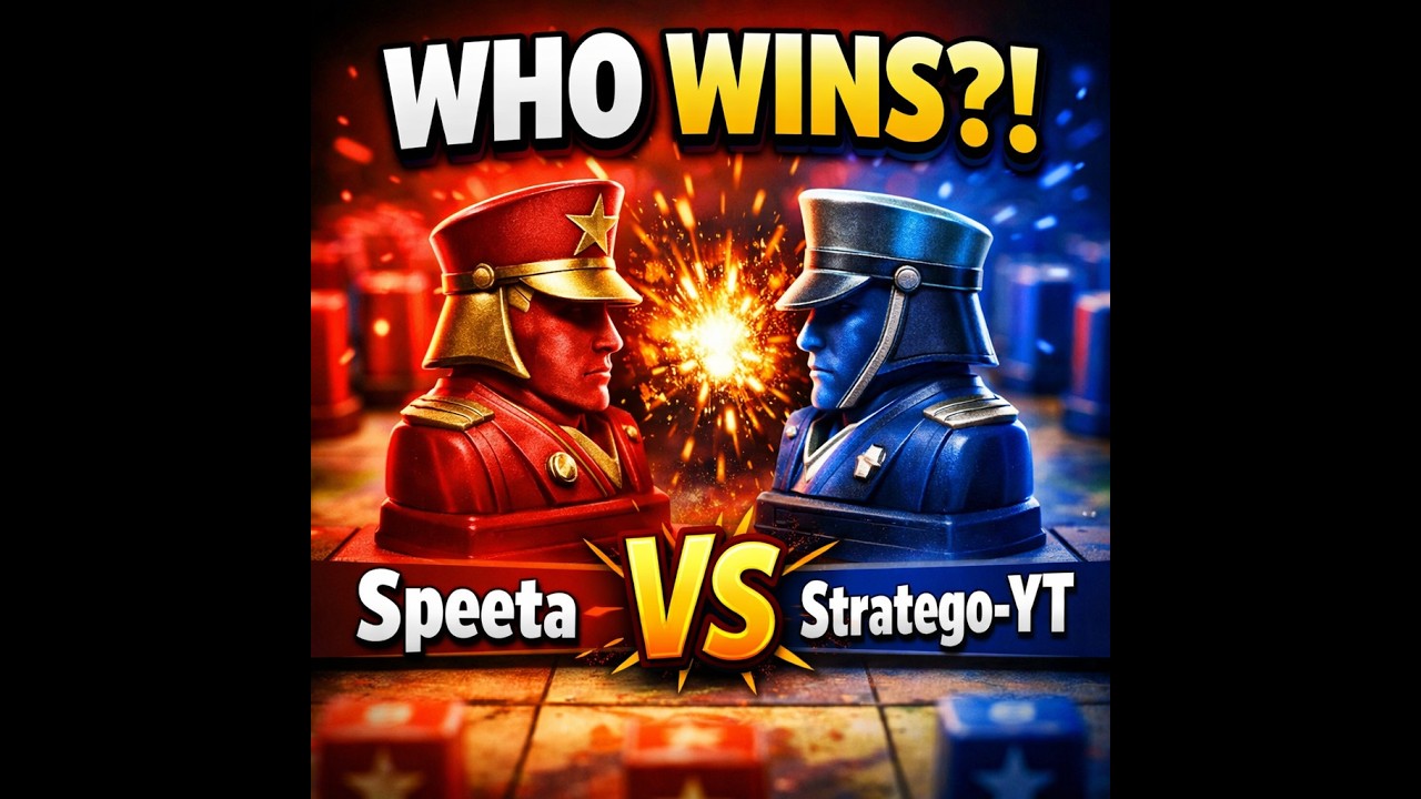Watch This Exciting Strategy Competition To See Who Will Win | Speeta VS Stratego-YT #stratego