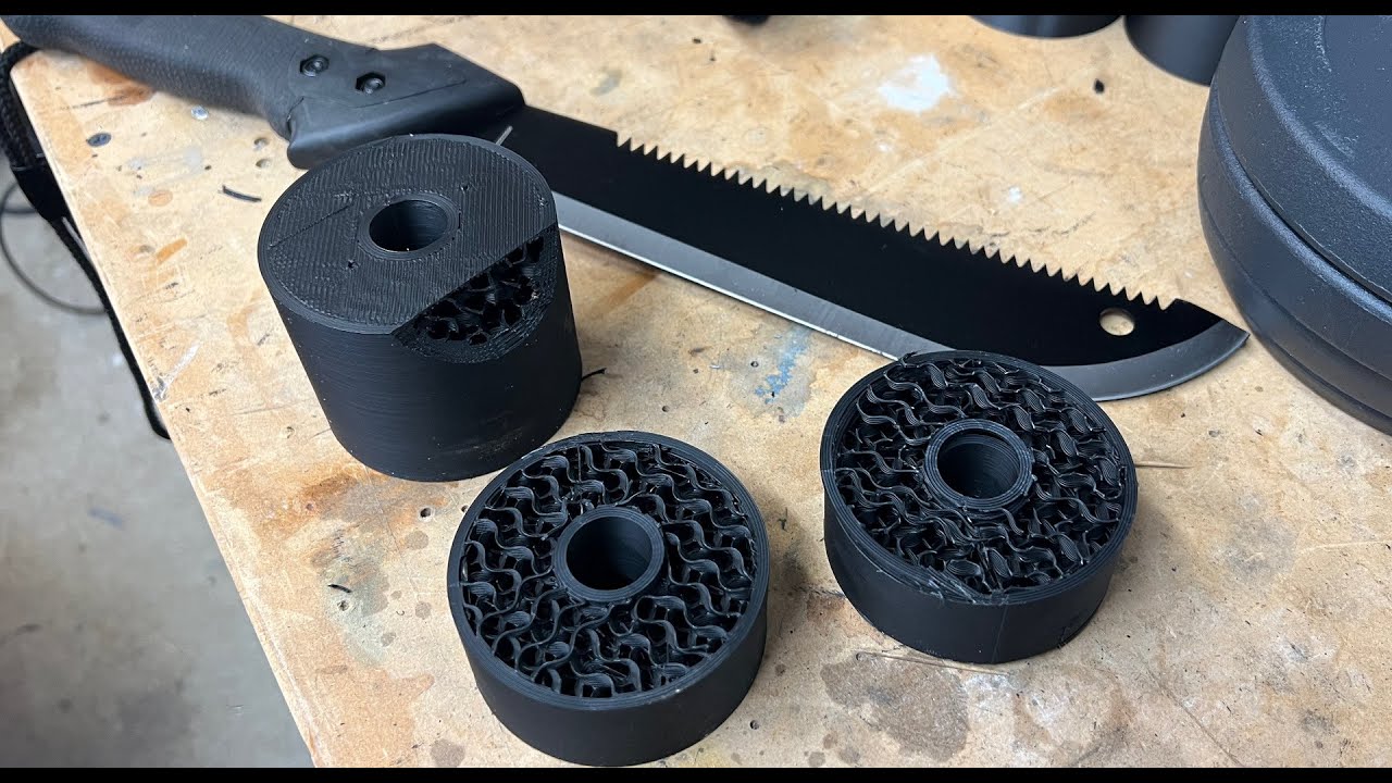 3D Printed Adjustable Club Spacer Testing