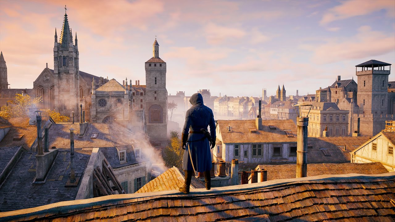 Assassin's Creed Unity - Paris Parkour 4K Gameplay