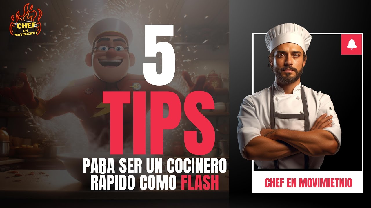COMO SER T&Aacute;N RAPIDO EN LA COCINA COMO FLASH