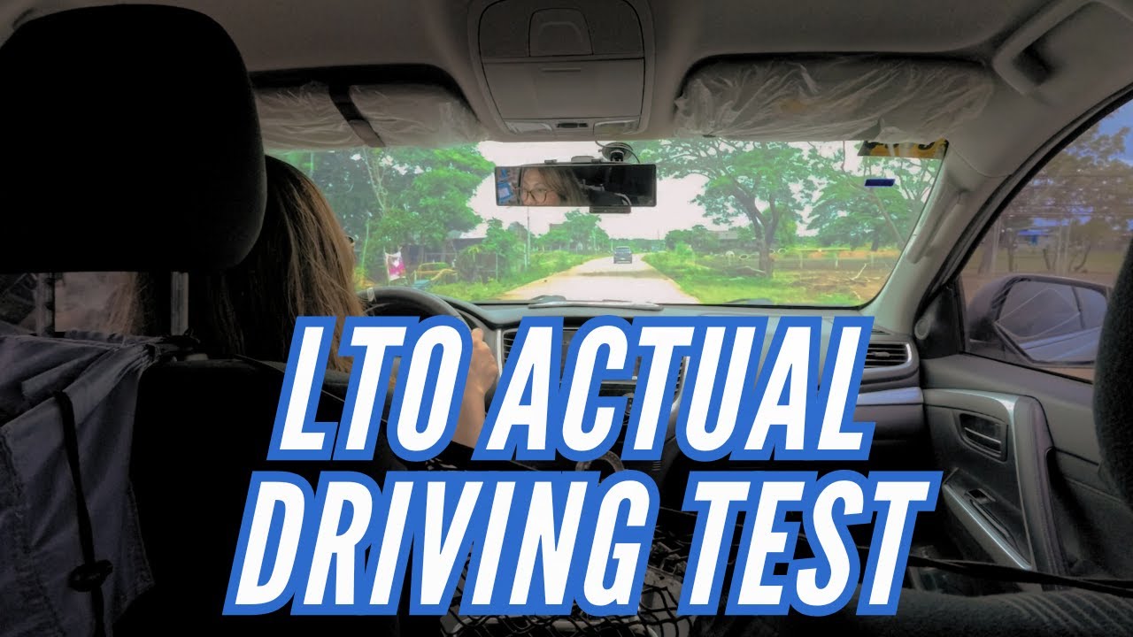 LTO Actual Driving Test