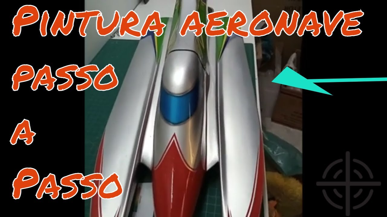 Aeromodelo, aerografia  e customização passo a passo
