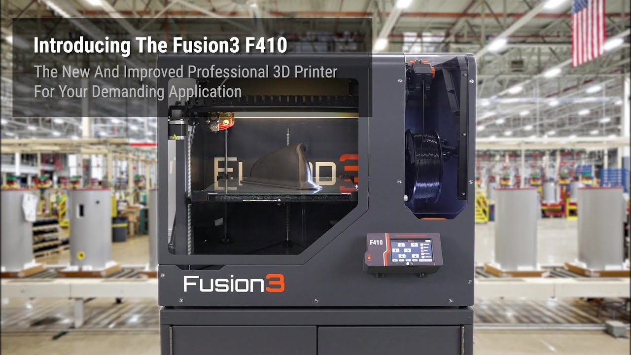 Fusion3 F410 3D Printer - 'What's New'