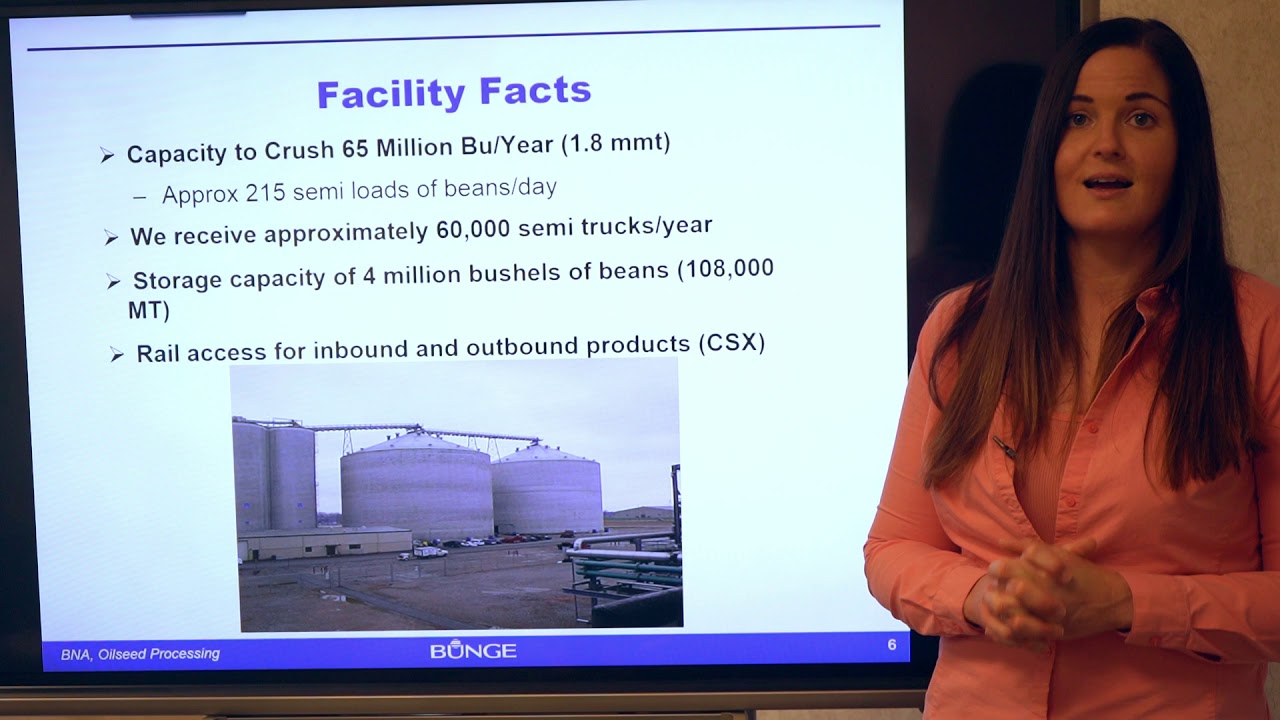Bunge, Morristown facility tour