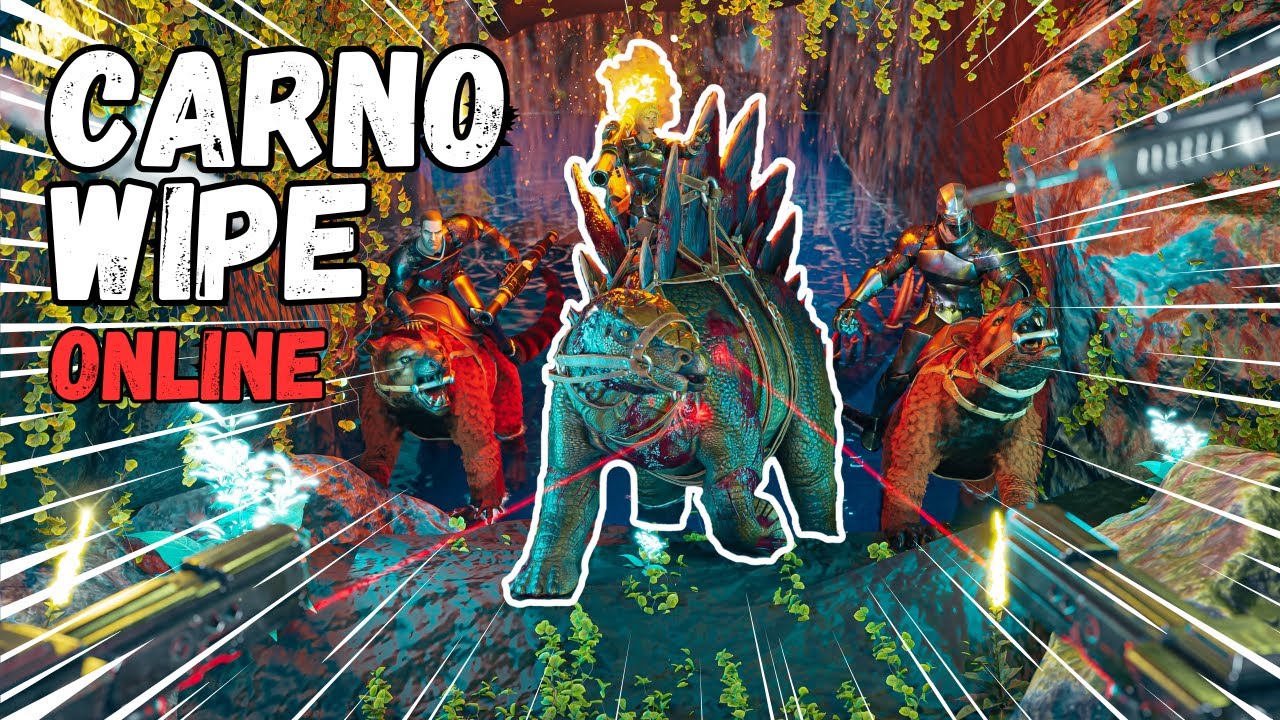 ARK PvP – ONLINE Carno Cave WIPE | Full Base Raid on Small Tribes (ASA EP4)