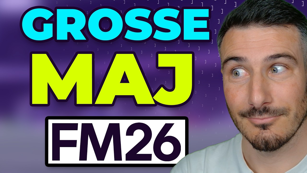 GROSSE MAJ POUR FM26 : Match Engine et Cartes de Passes (26.1.3) !