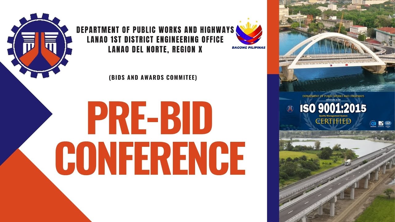 Procurement Livestream for DPWH Lanao del Norte 1st DEO on February 2, 2026