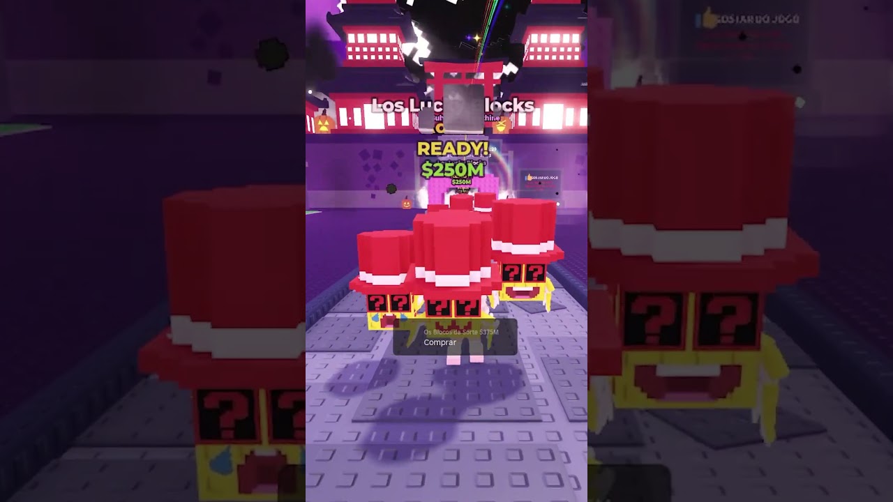 Abrindo Lucky Block do Evento de Halloween #roblox #brainrot #stealabrainrot