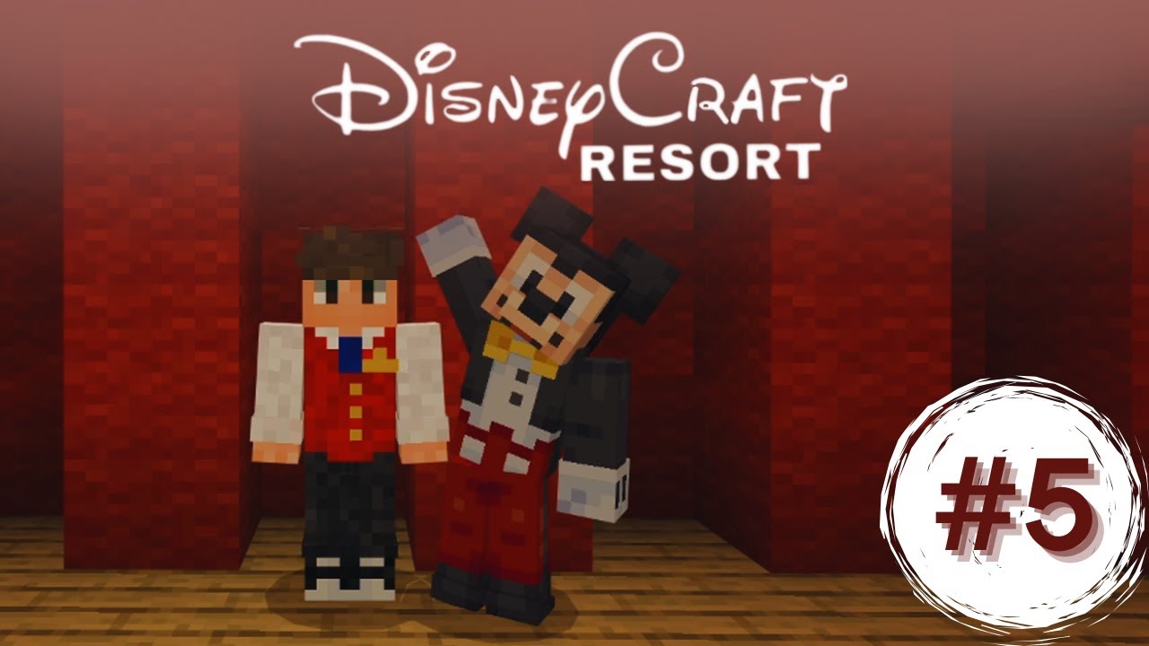 DISNEYLAND PARIS SUR MINECRAFT #5 - DisneyCraft RESORT