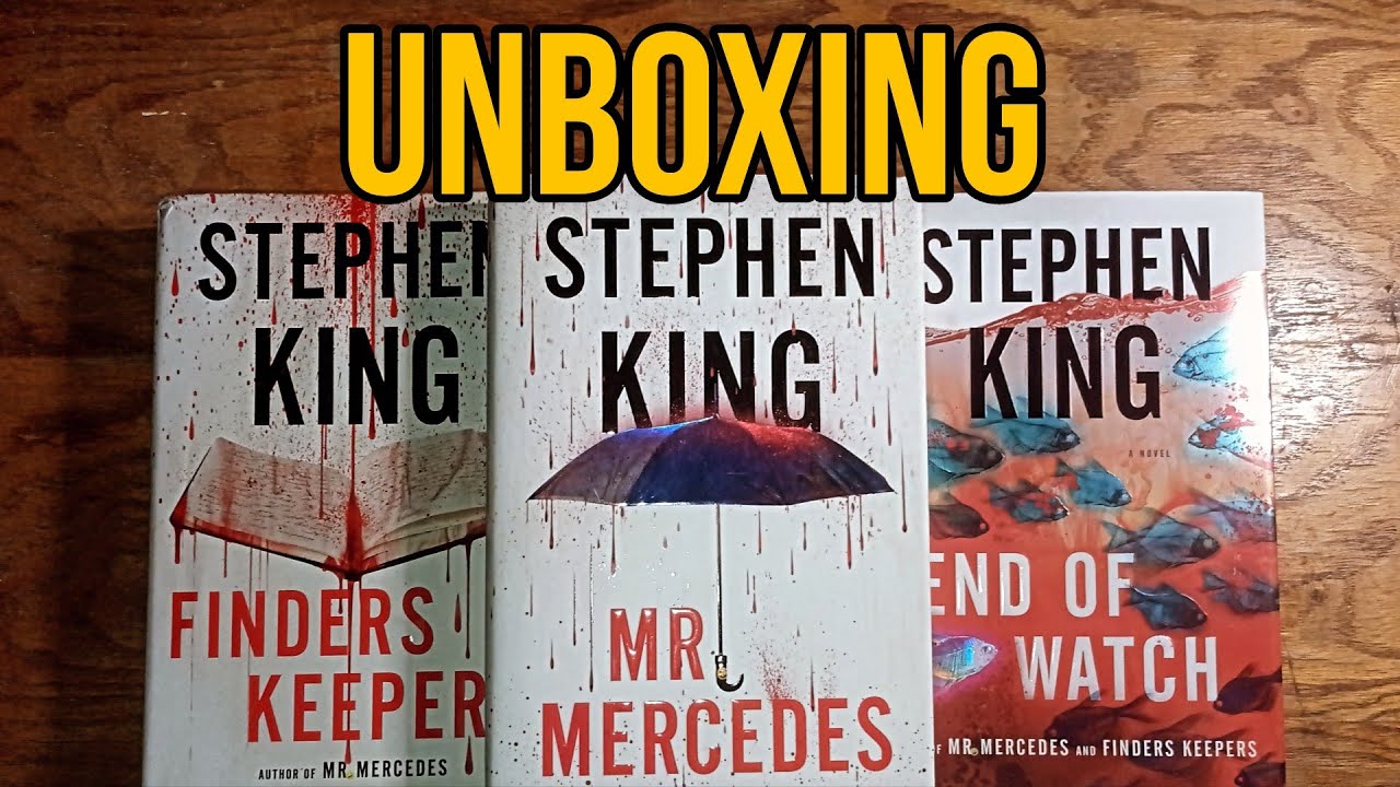 📦 Trilogía «Mr. Mercedes», de Stephen King • SCRIBNER
