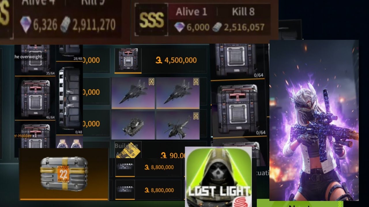 5 all purpose cases + 2 arm boxes, staying for 5 storms challenge in Red Zone - Lost Light 