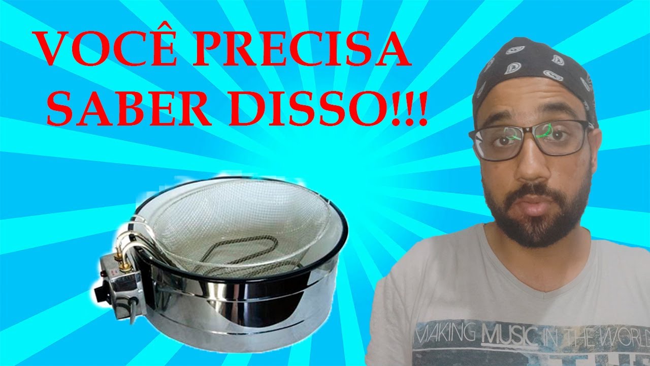 VOCÊ PRECISA SABER DISSO SOBRE FRITADEIRA ELETRICA!!