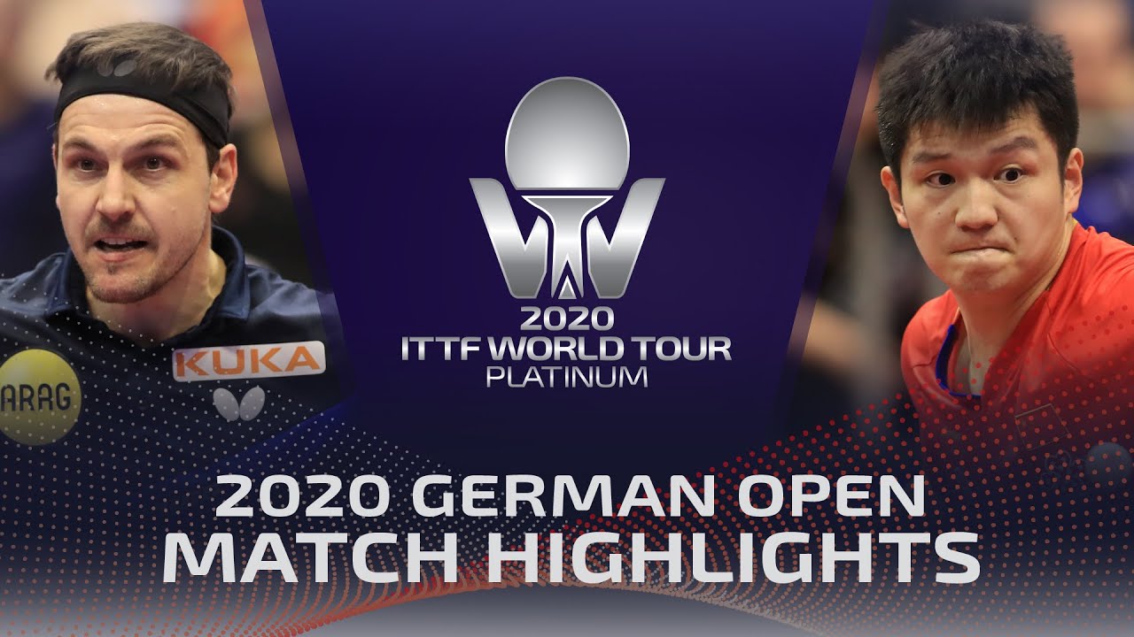 Timo Boll vs Fan Zhendong | 2020 ITTF German Open Highlights (R16)