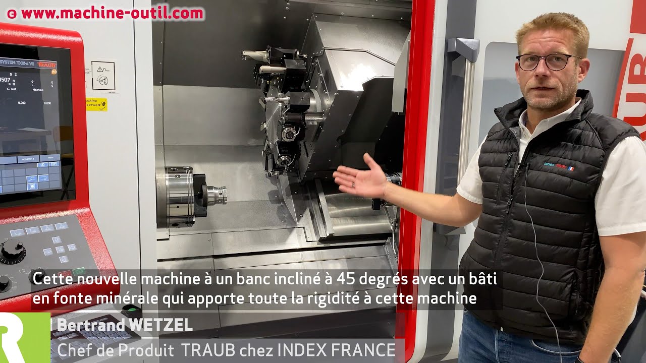 Le tour automatique universel et polyvalent TRAUB TNA400