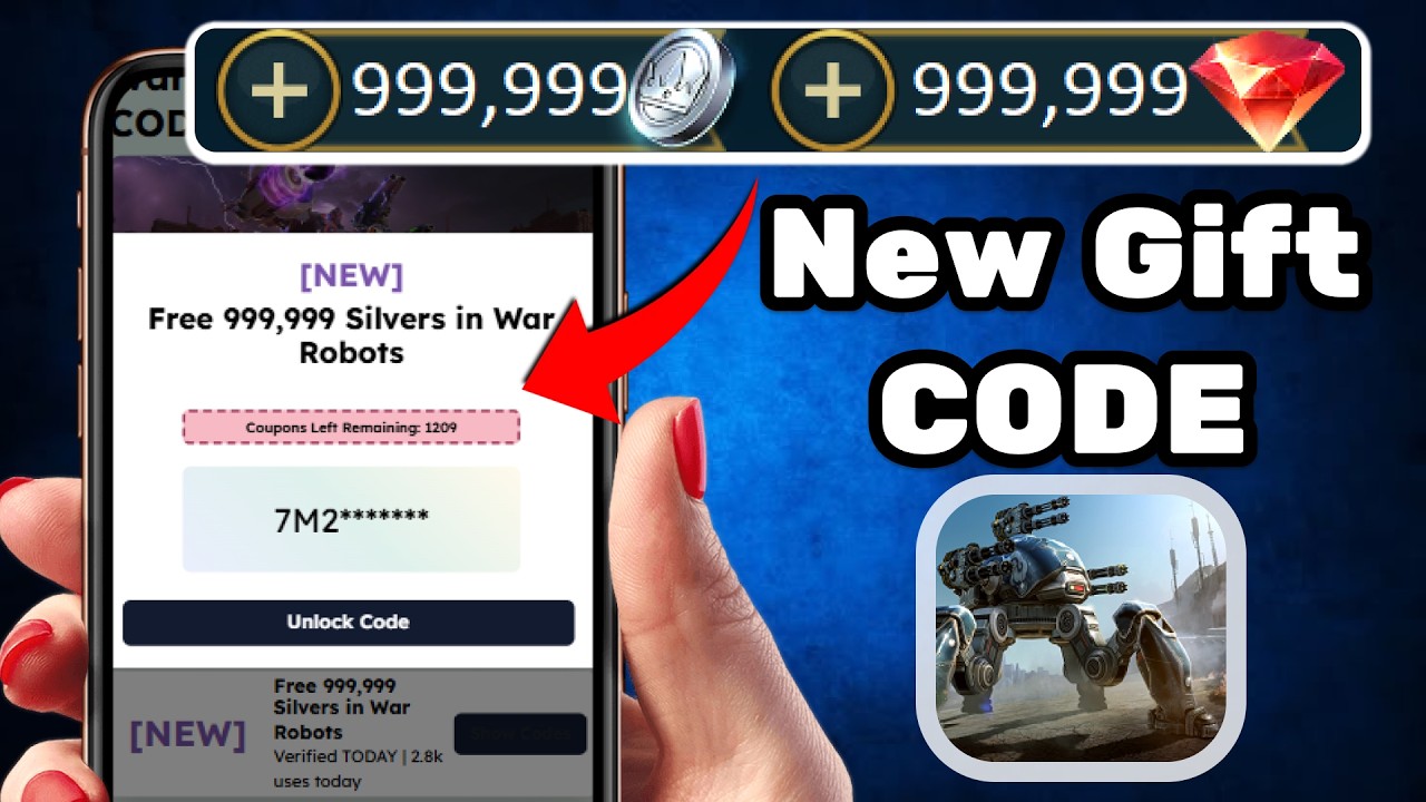 War Robots Gift Codes 2026 - Working Redeem Codes for Free Gold, Silver & Unlock All Robots