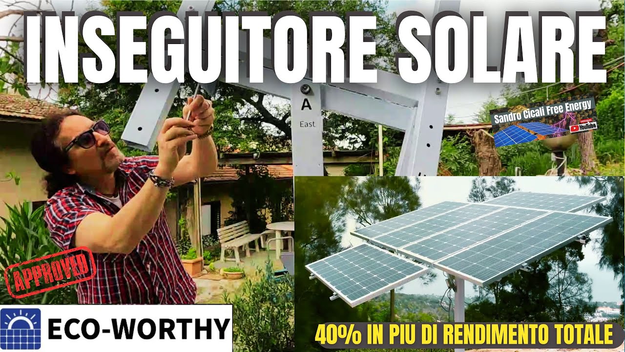 TRAKER Inseguitore SOLARE: La soluzione definitiva