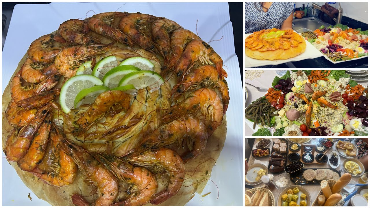 جاو عندي الضياف في المغرب وجدت معكم بسطيلة السمك وسلاطة وفطور 🇲🇦