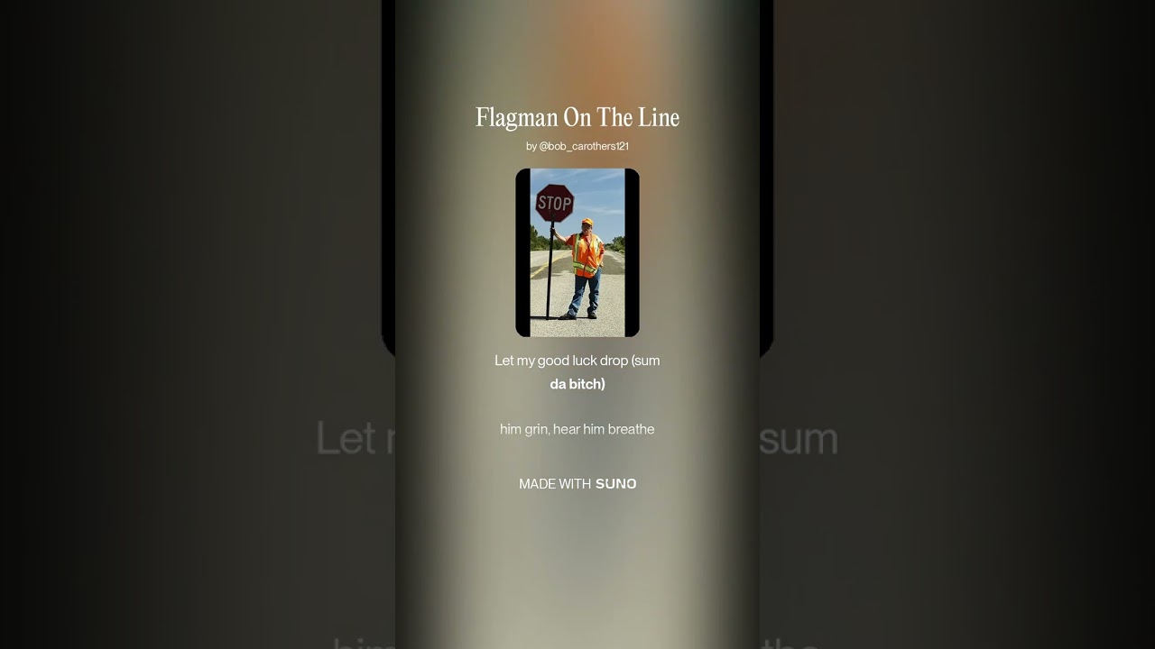 Flagman On The Line