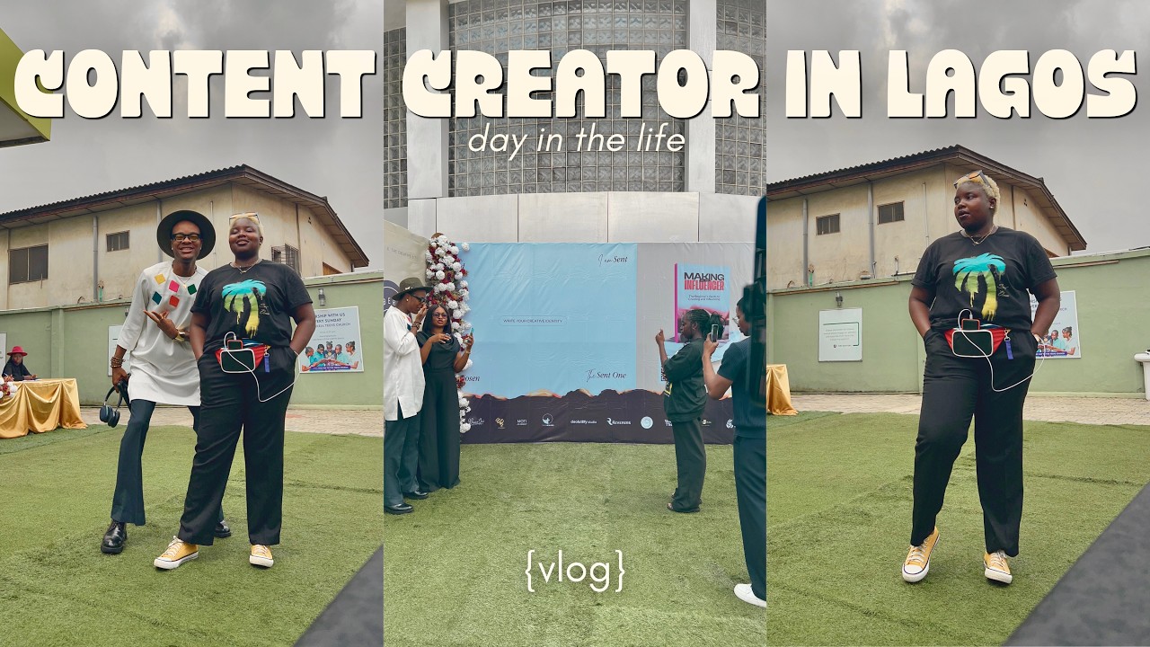 COME TO WORK WITH ME AS A CONTENT CREATOR LIVING IN LAGOS NIGERIA | Lagos Living